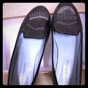 Black flat shoes Chiara Feragni